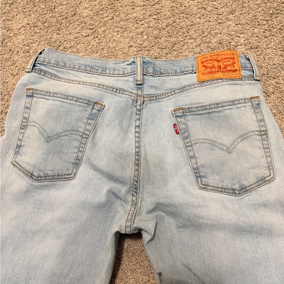 Levi’s Light Blue Men's Straight Leg Jeans - Picture 7 of 7